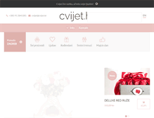 Tablet Screenshot of cvijet.hr